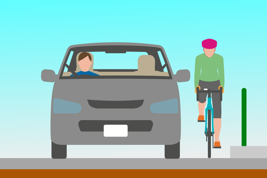 自転車の乗り方 走り方 9 すり抜けについて Enjoy Sports Bicycle